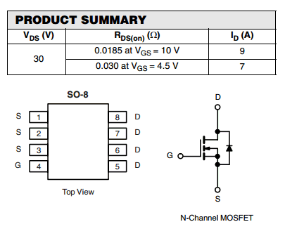 4800b mosfet