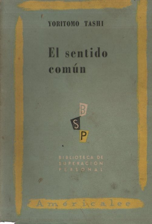 el sentido comun yorimoto tashi